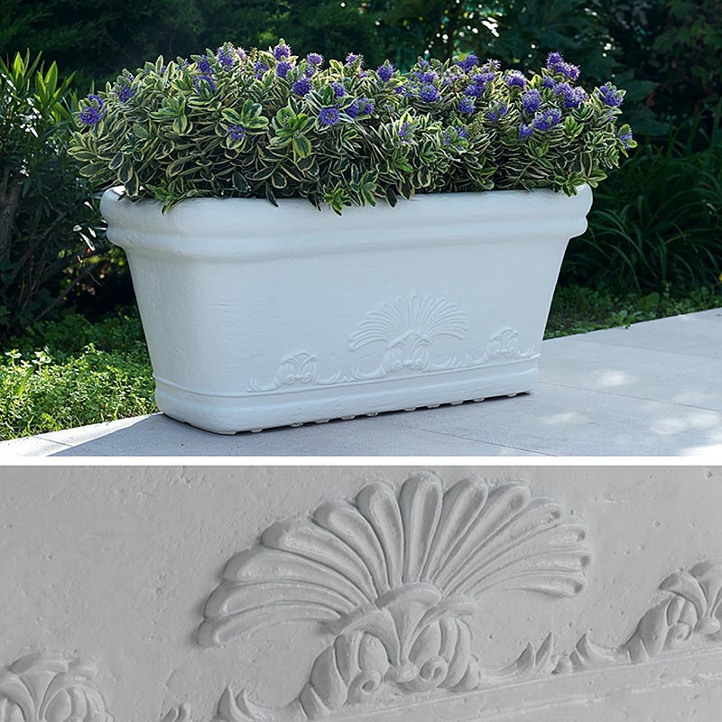 Žardinjera Flora 60 bela