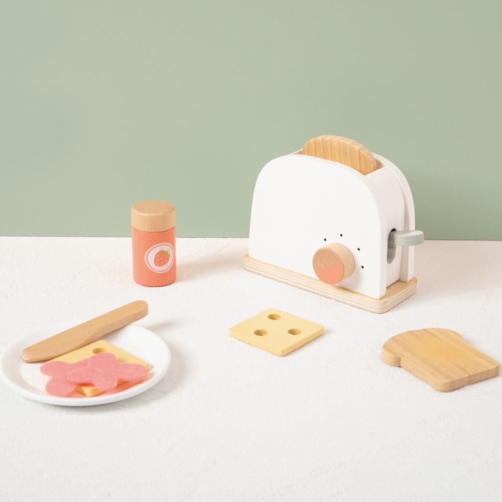 Tooky Toy Drveni toster sa dodacima